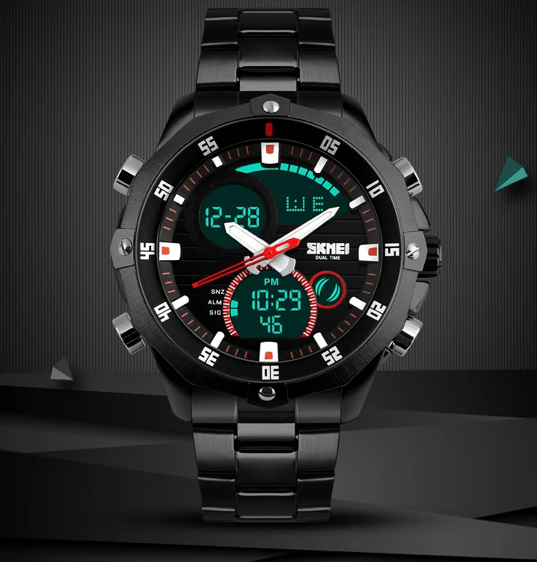 Skmei Analog Digital Steel Watch For Men 1146 Original