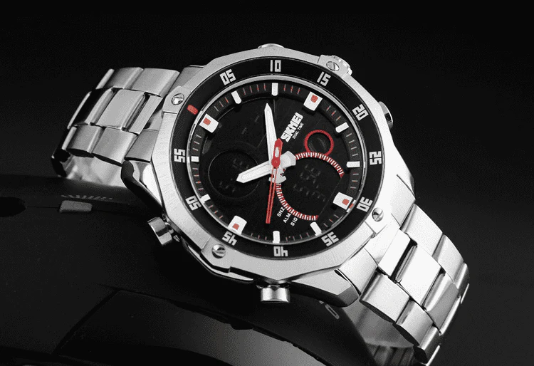 Skmei Analog Digital Steel Watch For Men 1146 Original - Image 6