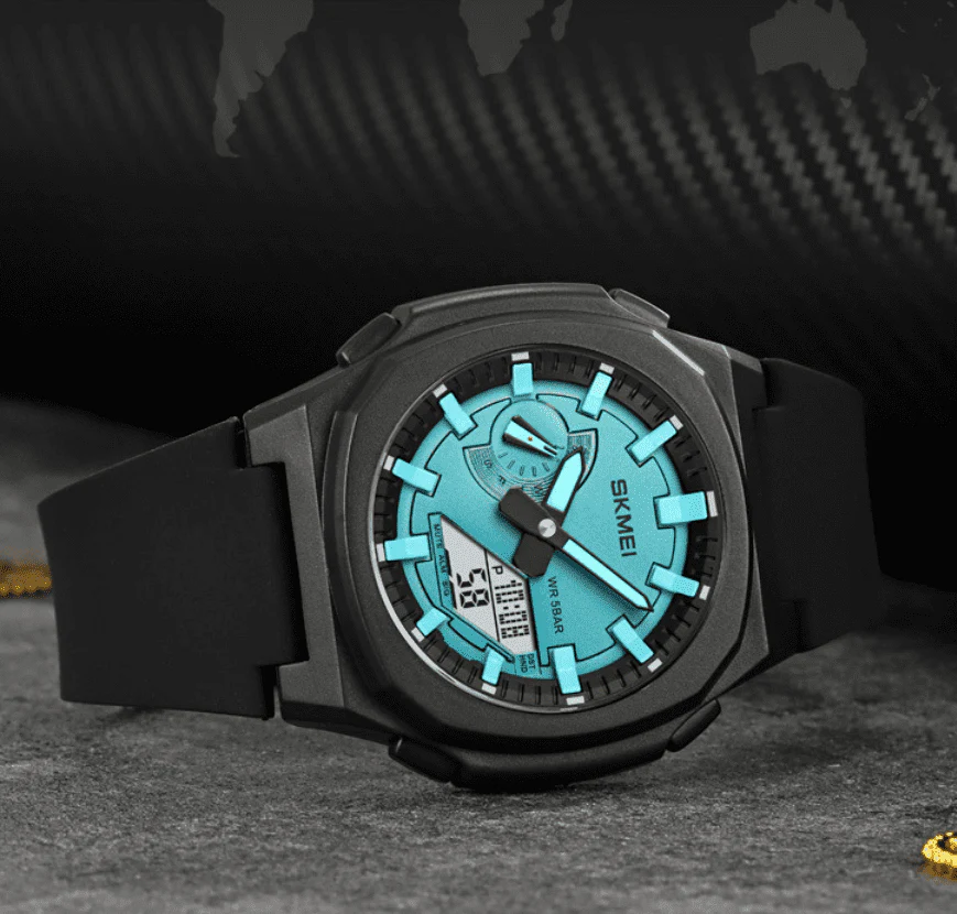Skmei Analog Digital waterproof designer watch for Men 2091 Original - Image 3