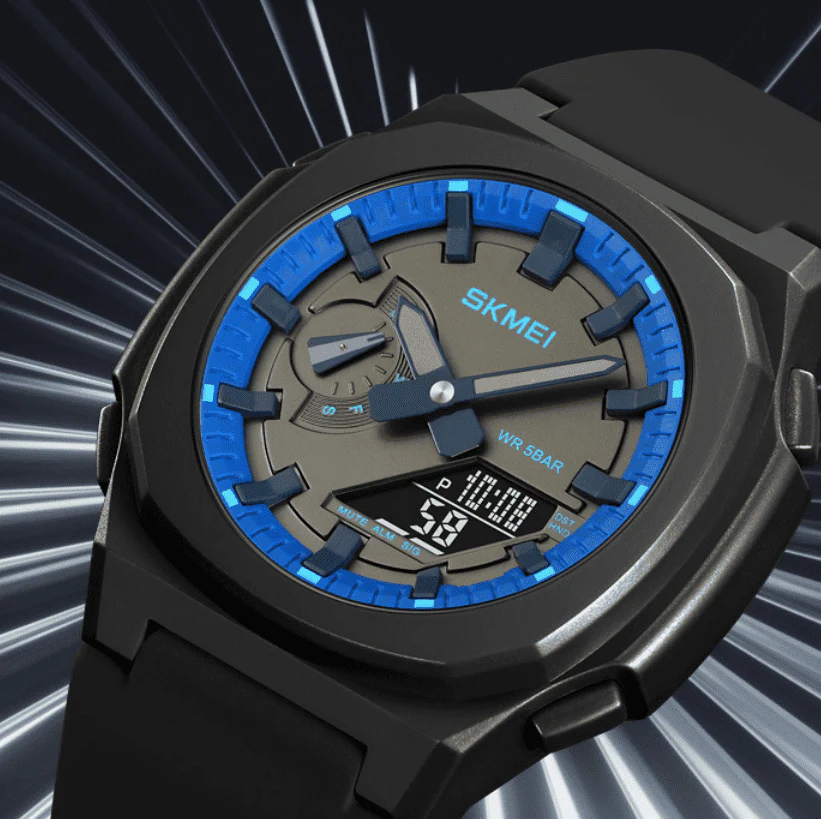 Skmei Analog Digital waterproof designer watch for Men 2091 Original - Image 5