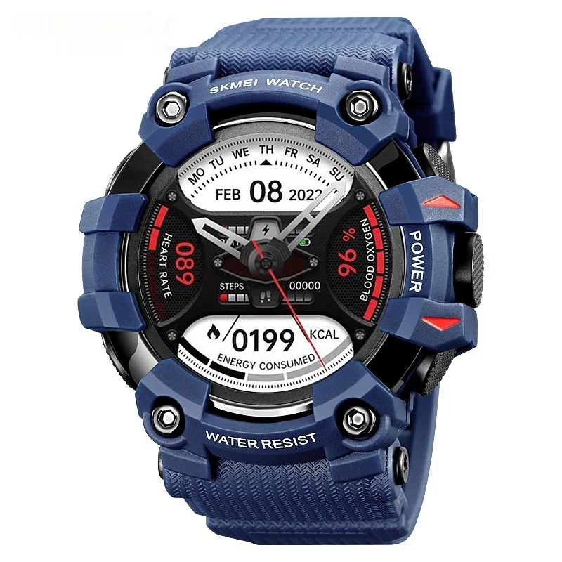 Skmei S231 Intelligent Waterproof Heart rate monitoring smart watch for Men Original - Image 8