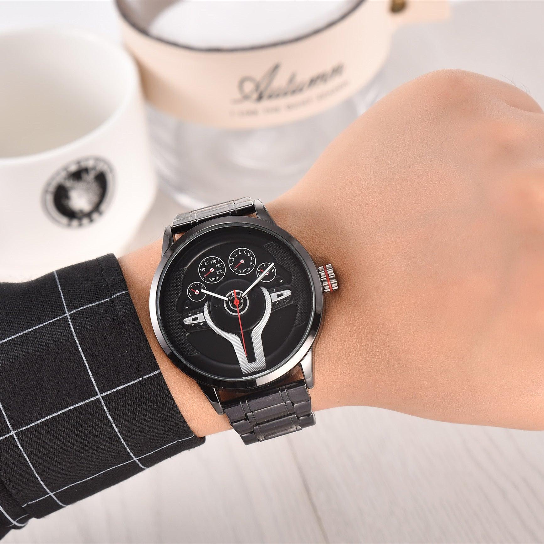 Steering Wheel Fashion Watch For Men - Image 5