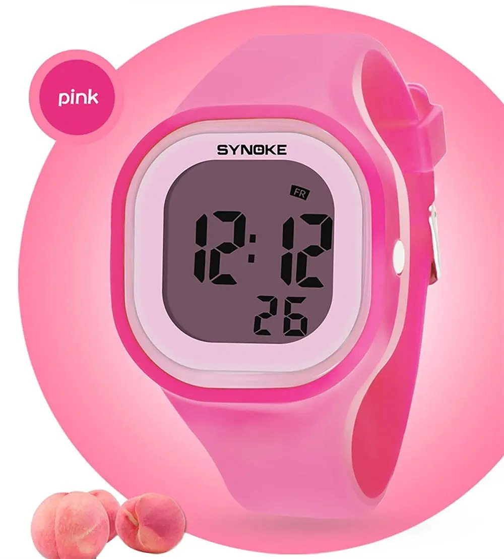 Synoke 66896 Digital Multicolor Light waterproof watch for Women & Girls - Image 10