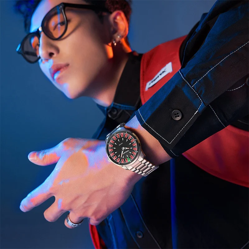 TIMEARTX Roulette Dial Casino Watch Rotating Gaming Style watch for Men - Image 3