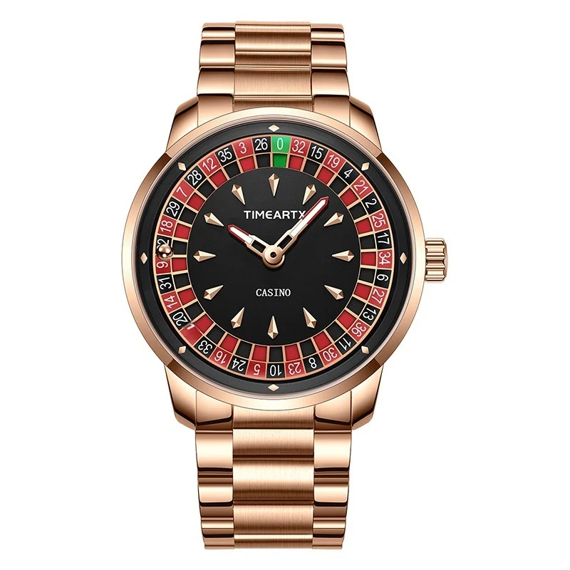 TIMEARTX Roulette Dial Casino Watch Rotating Gaming Style watch for Men - Image 4