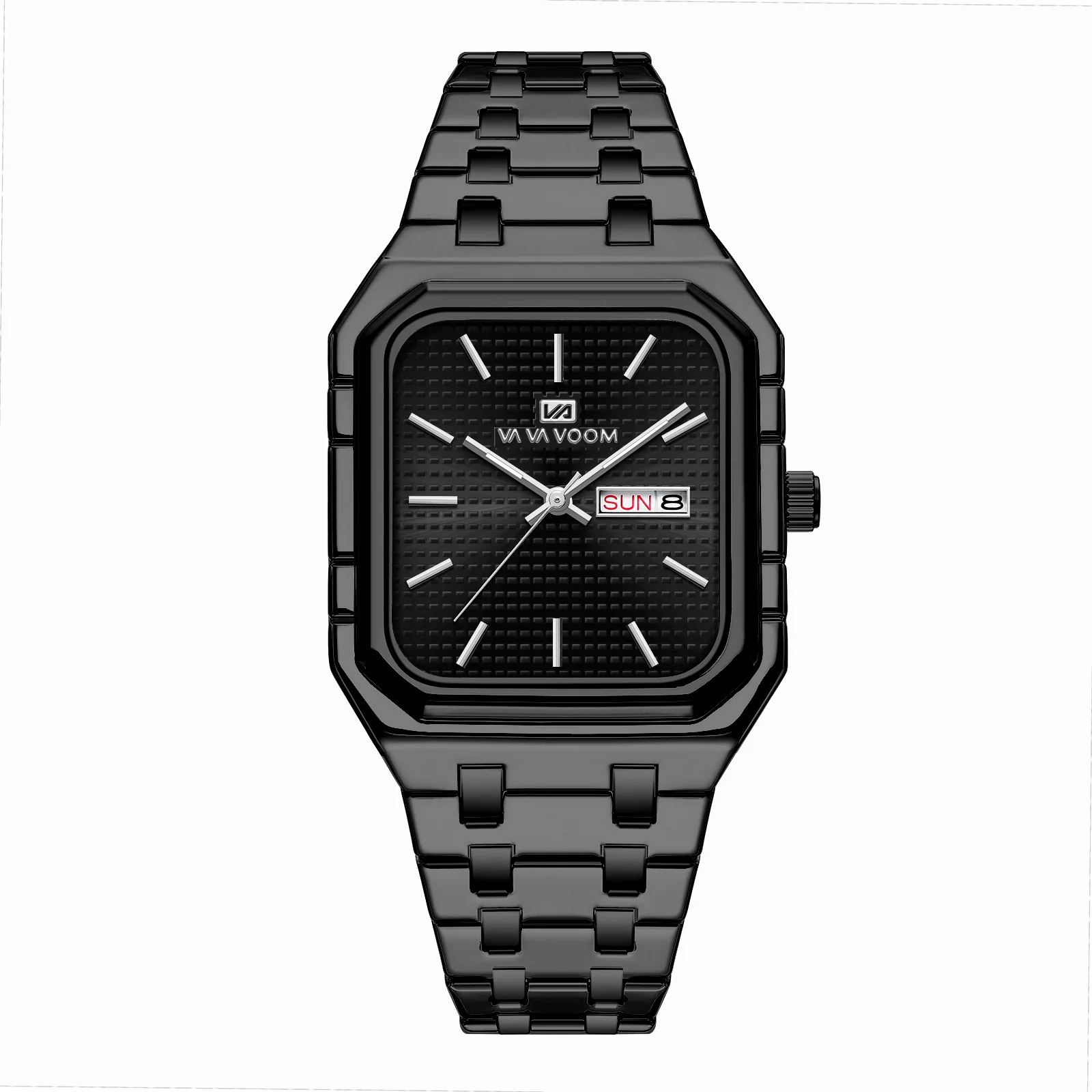 Va Va Voom 2881 Casual Stylish Luminous Square Quartz Watch For Men - Image 6