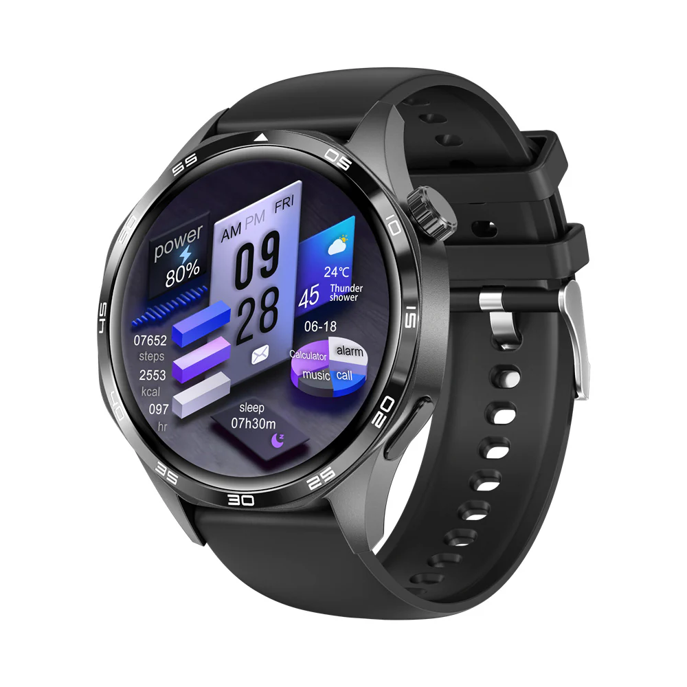 WATCH5 PRO Smart Watch Bluetooth Calling Heart Rate Blood Pressure Exercise Fitness Monitoring Reminder - Image 4